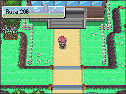 Ruta Ciclista en Pokémon Platino — captura 2 Ruta Ciclista en Pokémon Platino — captura 2