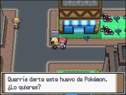 Ruta Ciclista en Pokémon Platino — captura 1 Ruta Ciclista en Pokémon Platino — captura 1