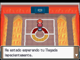 Liga Pokémon en Pokémon Platino — captura 1 Liga Pokémon en Pokémon Platino — captura 1
