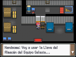 Cuartel Galaxia en Pokémon Platino — captura 1 Cuartel Galaxia en Pokémon Platino — captura 1