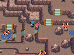 Lago Valor en Pokémon Platino — captura 2 Lago Valor en Pokémon Platino — captura 2