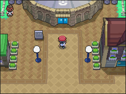 Ciudad Corazón en Pokémon Platino — captura 2 Ciudad Corazón en Pokémon Platino — captura 2