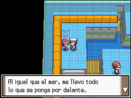 Ciudad Pradera en Pokémon Platino — captura 1 Ciudad Pradera en Pokémon Platino — captura 1