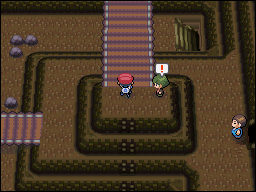 Calle Victoria en Pokémon Platino — captura 1 Calle Victoria en Pokémon Platino — captura 1
