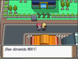 Ciudad Vetusta en Pokémon Platino — captura 2 Ciudad Vetusta en Pokémon Platino — captura 2