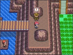 Ruta 208 en Pokémon Platino — captura 2 Ruta 208 en Pokémon Platino — captura 2