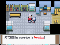 Pueblo Arena en Pokémon Platino — captura 2 Pueblo Arena en Pokémon Platino — captura 2