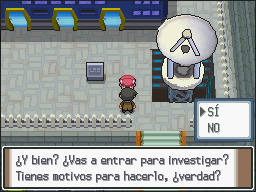 Cuartel Galaxia en Pokémon Platino — captura 2 Cuartel Galaxia en Pokémon Platino — captura 2
