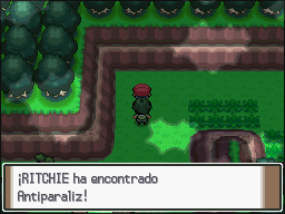 Bosque Vetusto en Pokémon Platino — captura 1 Bosque Vetusto en Pokémon Platino — captura 1