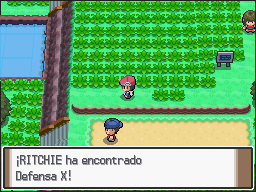 Ruta 203 en Pokémon Platino — captura 1 Ruta 203 en Pokémon Platino — captura 1