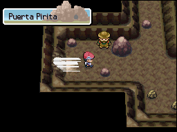 Puerta Pirita en Pokémon Platino — captura 1