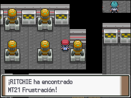 Cuartel Galaxia en Pokémon Platino — captura 1 Cuartel Galaxia en Pokémon Platino — captura 1