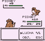 Ruta 1 en Pokémon Rojo, Azul y Amarillo — captura 3
