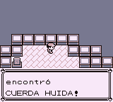 Pueblo Lavanda en Pokémon Rojo, Azul y Amarillo — captura 1 Pueblo Lavanda en Pokémon Rojo, Azul y Amarillo — captura 1