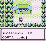 Ruta 11 en Pokémon Rojo, Azul y Amarillo — captura 1 Ruta 11 en Pokémon Rojo, Azul y Amarillo — captura 1
