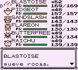 Calle Victoria en Pokémon Rojo, Azul y Amarillo — captura 3