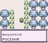 Bosque Verde en Pokémon Rojo, Azul y Amarillo — captura 2