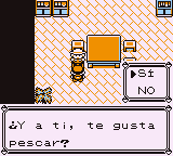Ciudad Carmín en Pokémon Rojo, Azul y Amarillo — captura 2 Ciudad Carmín en Pokémon Rojo, Azul y Amarillo — captura 2