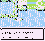 Ruta 21-19 en Pokémon Rojo, Azul y Amarillo — captura 1 Ruta 21-19 en Pokémon Rojo, Azul y Amarillo — captura 1