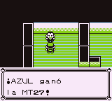 Ciudad Verde en Pokémon Rojo, Azul y Amarillo — captura 3 Ciudad Verde en Pokémon Rojo, Azul y Amarillo — captura 3