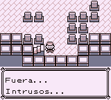 Pueblo Lavanda en Pokémon Rojo, Azul y Amarillo — captura 2 Pueblo Lavanda en Pokémon Rojo, Azul y Amarillo — captura 2