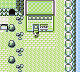 Ruta 9 en Pokémon Rojo, Azul y Amarillo — captura 2 Ruta 9 en Pokémon Rojo, Azul y Amarillo — captura 2