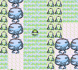 Bosque Verde en Pokémon Rojo, Azul y Amarillo — captura 1