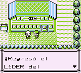 Ciudad Verde en Pokémon Rojo, Azul y Amarillo — captura 1 Ciudad Verde en Pokémon Rojo, Azul y Amarillo — captura 1