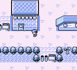 Ciudad Carmín en Pokémon Rojo, Azul y Amarillo — captura 1 Ciudad Carmín en Pokémon Rojo, Azul y Amarillo — captura 1