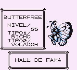 Liga Pokémon en Pokémon Rojo, Azul y Amarillo — captura 1 Liga Pokémon en Pokémon Rojo, Azul y Amarillo — captura 1