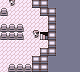 Pueblo Lavanda en Pokémon Rojo, Azul y Amarillo — captura 1 Pueblo Lavanda en Pokémon Rojo, Azul y Amarillo — captura 1