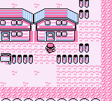 Ciudad Fucsia en Pokémon Rojo, Azul y Amarillo — captura 1 Ciudad Fucsia en Pokémon Rojo, Azul y Amarillo — captura 1