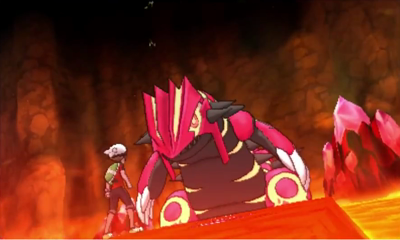 Cueva Ancestral, Arrecípolis en Pokémon Rubí Omega y Zafiro Alfa — captura 2 Cueva Ancestral, Arrecípolis en Pokémon Rubí Omega y Zafiro Alfa — captura 2