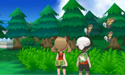Ruta 102 y Ciudad Petalia en Pokémon Rubí Omega y Zafiro Alfa — captura 1