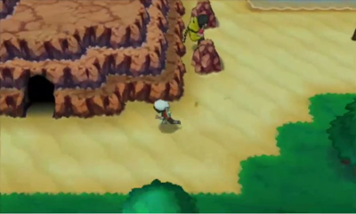 Pueblo Azuliza y Cueva Granito en Pokémon Rubí Omega y Zafiro Alfa — captura 1 Pueblo Azuliza y Cueva Granito en Pokémon Rubí Omega y Zafiro Alfa — captura 1