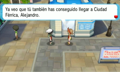 Ciudad Férrica en Pokémon Rubí Omega y Zafiro Alfa — captura 1
