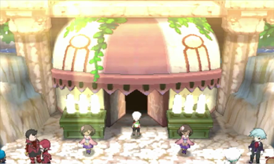 Cueva Ancestral, Arrecípolis en Pokémon Rubí Omega y Zafiro Alfa — captura 2 Cueva Ancestral, Arrecípolis en Pokémon Rubí Omega y Zafiro Alfa — captura 2
