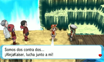 Pueblo Pardal y Cascada Meteoro en Pokémon Rubí Omega y Zafiro Alfa — captura 1