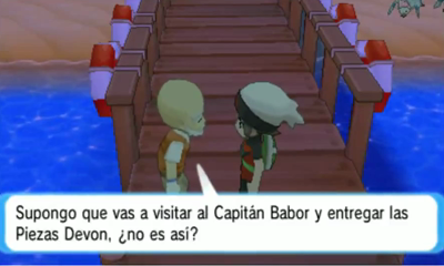 Ciudad Portual en Pokémon Rubí Omega y Zafiro Alfa — captura 2 Ciudad Portual en Pokémon Rubí Omega y Zafiro Alfa — captura 2