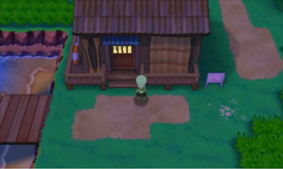 Pueblo Azuliza y Cueva Granito en Pokémon Rubí Omega y Zafiro Alfa — captura 1 Pueblo Azuliza y Cueva Granito en Pokémon Rubí Omega y Zafiro Alfa — captura 1