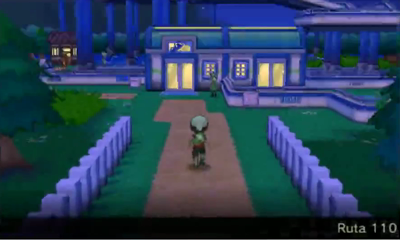 Ruta 110 en Pokémon Rubí Omega y Zafiro Alfa — captura 1 Ruta 110 en Pokémon Rubí Omega y Zafiro Alfa — captura 1