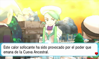 Cueva Ancestral, Arrecípolis en Pokémon Rubí Omega y Zafiro Alfa — captura 1 Cueva Ancestral, Arrecípolis en Pokémon Rubí Omega y Zafiro Alfa — captura 1