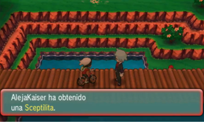 Ciudad Arborada en Pokémon Rubí Omega y Zafiro Alfa — captura 1 Ciudad Arborada en Pokémon Rubí Omega y Zafiro Alfa — captura 1