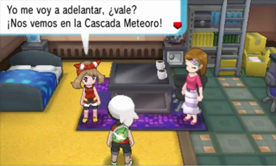 Pueblo Pardal y Cascada Meteoro en Pokémon Rubí Omega y Zafiro Alfa — captura 2