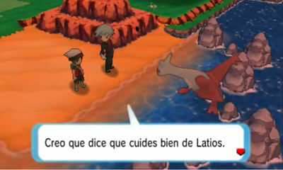 Ruta 118 e Isla del Sur en Pokémon Rubí Omega y Zafiro Alfa — captura 2
