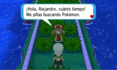 Ruta 110 en Pokémon Rubí Omega y Zafiro Alfa — captura 2 Ruta 110 en Pokémon Rubí Omega y Zafiro Alfa — captura 2