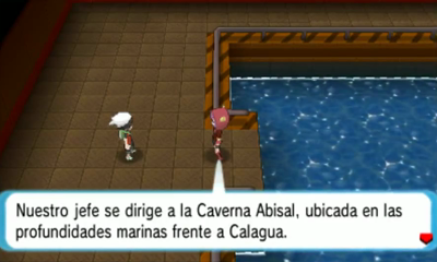 Guarida Magma / Aqua en Pokémon Rubí Omega y Zafiro Alfa — captura 2 Guarida Magma / Aqua en Pokémon Rubí Omega y Zafiro Alfa — captura 2