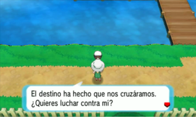 Ruta 104 en Pokémon Rubí Omega y Zafiro Alfa — captura 2 Ruta 104 en Pokémon Rubí Omega y Zafiro Alfa — captura 2