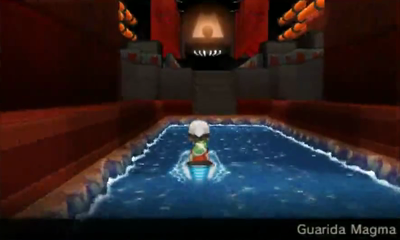 Guarida Magma / Aqua en Pokémon Rubí Omega y Zafiro Alfa — captura 1 Guarida Magma / Aqua en Pokémon Rubí Omega y Zafiro Alfa — captura 1
