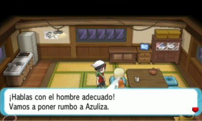Pueblo Azuliza y Cueva Granito en Pokémon Rubí Omega y Zafiro Alfa — captura 2 Pueblo Azuliza y Cueva Granito en Pokémon Rubí Omega y Zafiro Alfa — captura 2